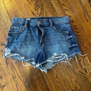 Aeropostale Vintage High Rise Shorty Jeans